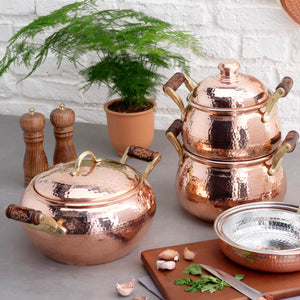 Copper Saucepans